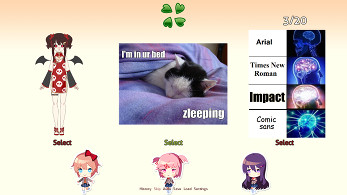 Doki Doki 4chan Club! screenshot 2